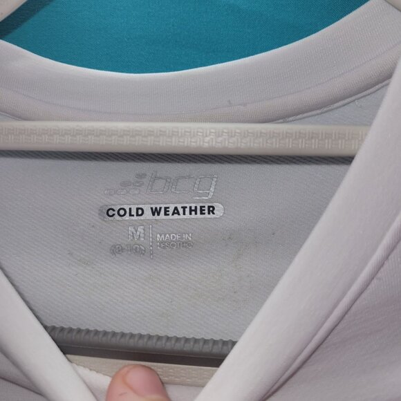 BCG Cold Weather Long Sleeve Shirt White Size M - Picture 6 of 12